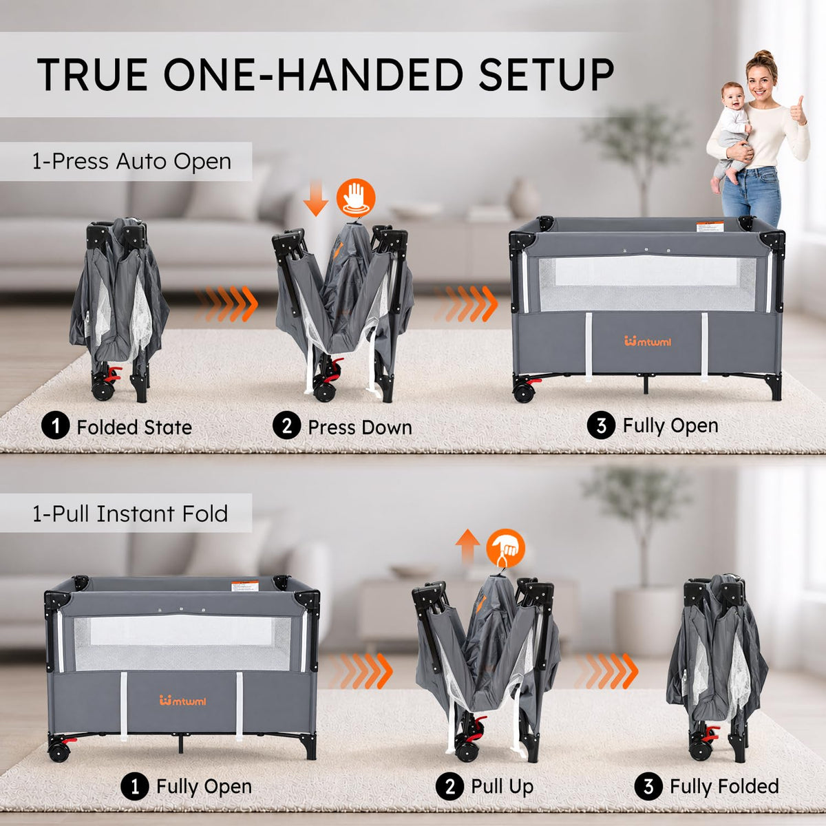 Portable Baby Playard R111
