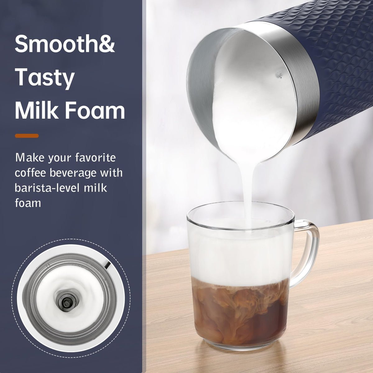 4-in-1 Electric Automatic Milk Steamer C47817