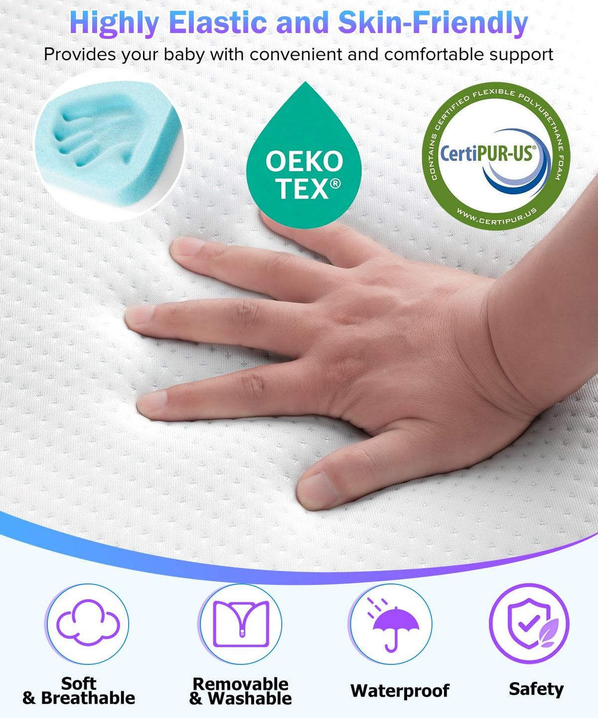 3'' Standard Crib Mattress A522135