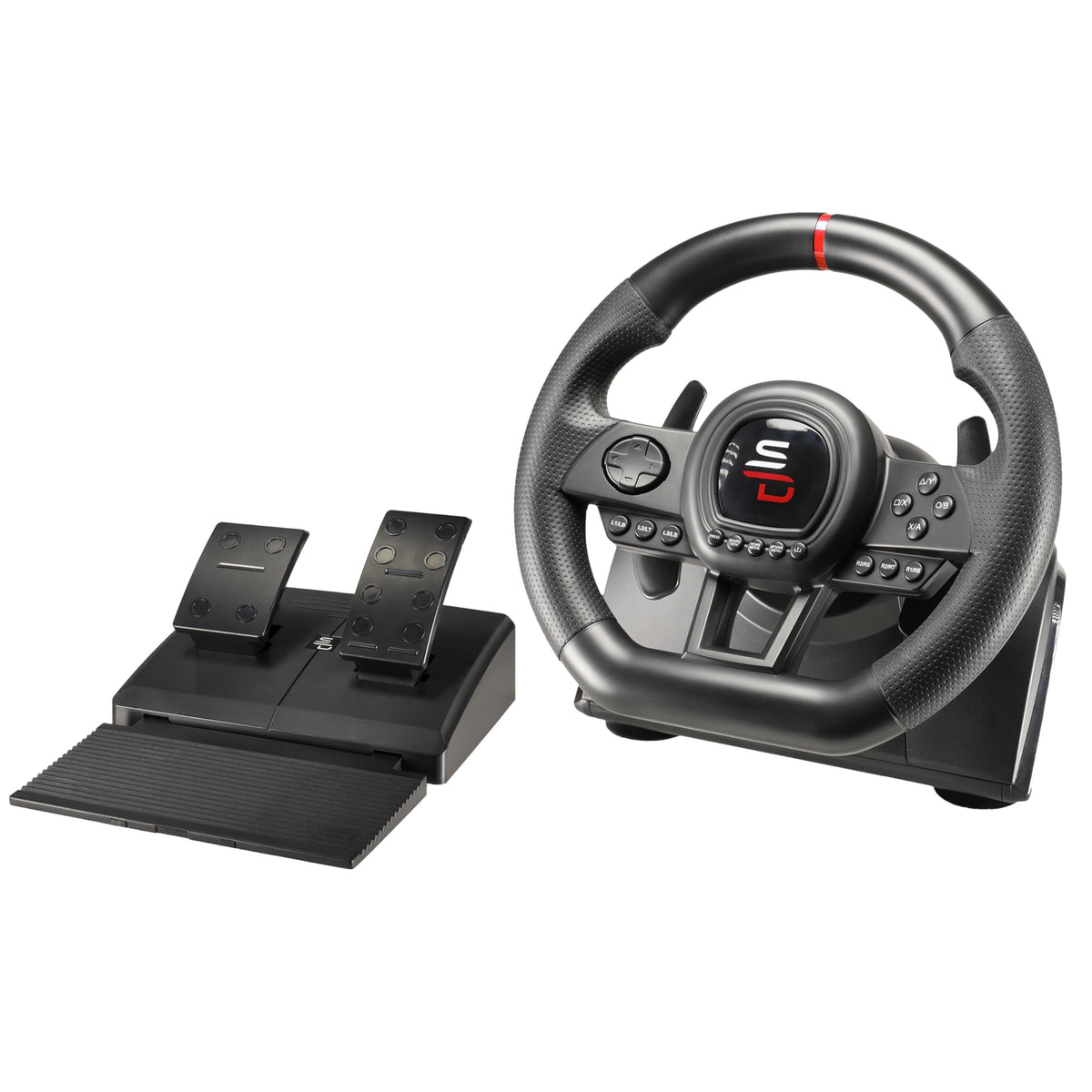 Gaming Steering Wheel with Pedals E510