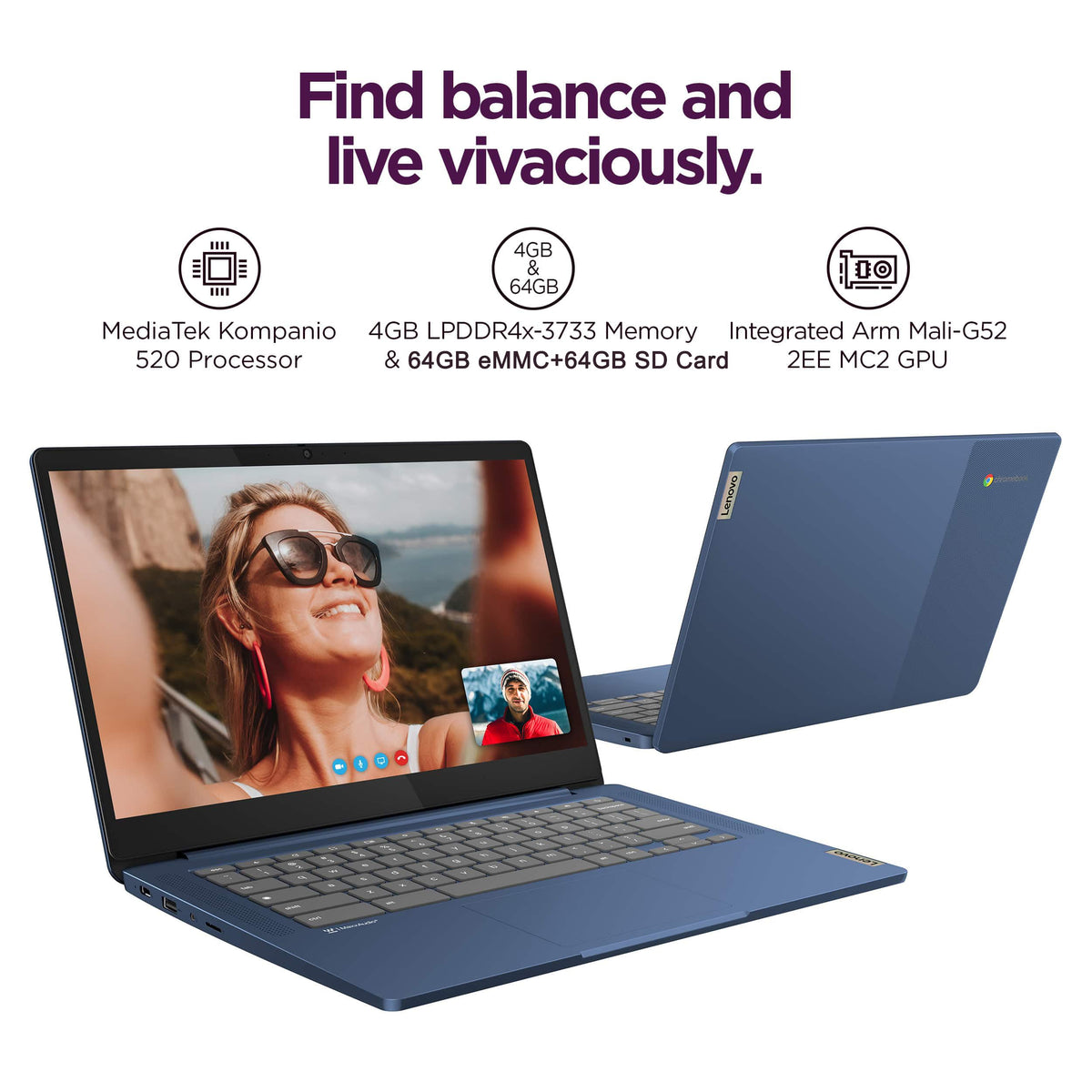 14" FHD Touchscreen Chromebook Laptop D633207