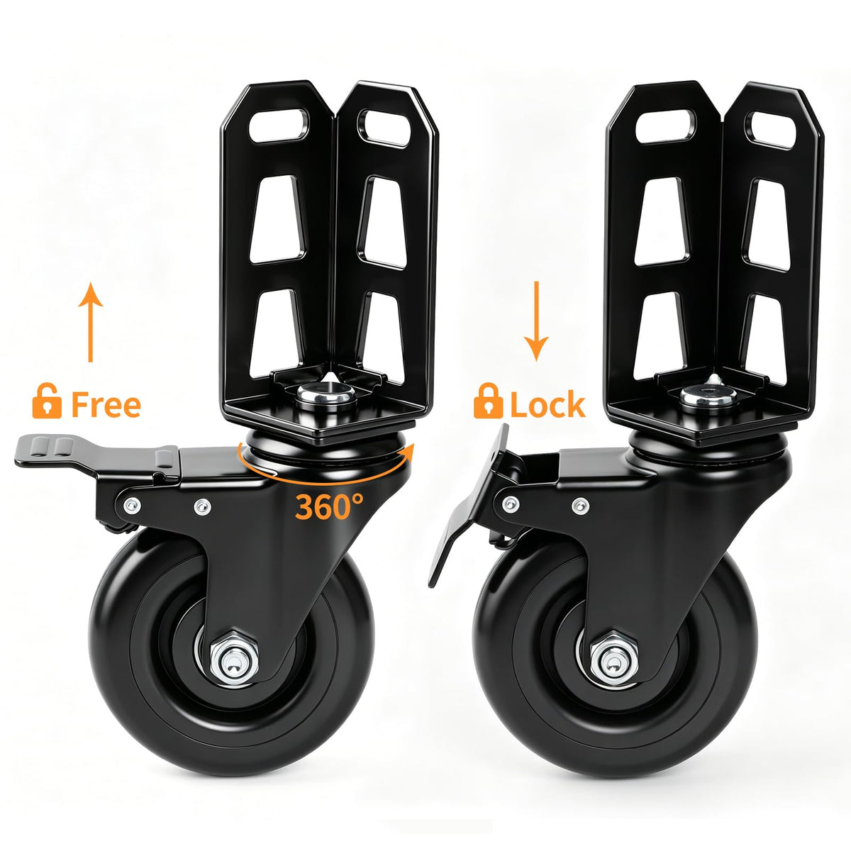 4" Storage Rack Caster Wheels I572203
