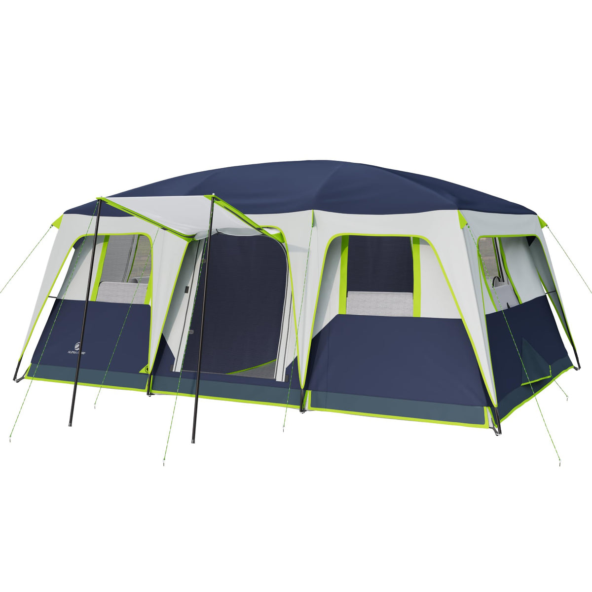 12 Person Camping Tent with Shade Canopy I594