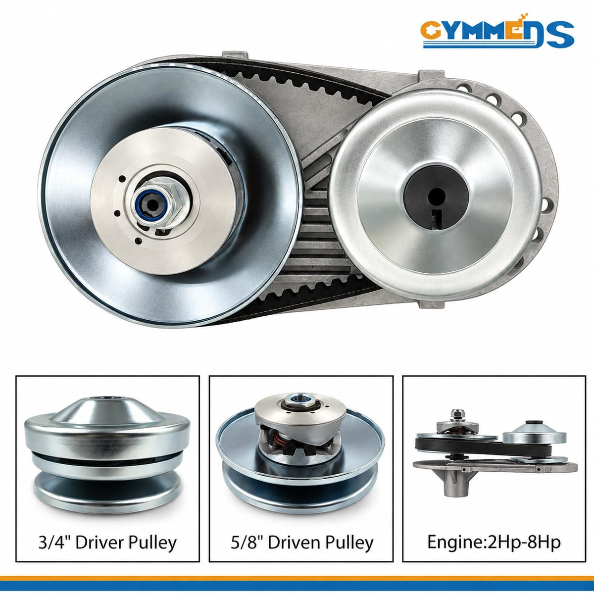 30 Series Torque Converter 3/4" Bore CVT Clutch Go Kart Mini Bike Parts Kit G861
