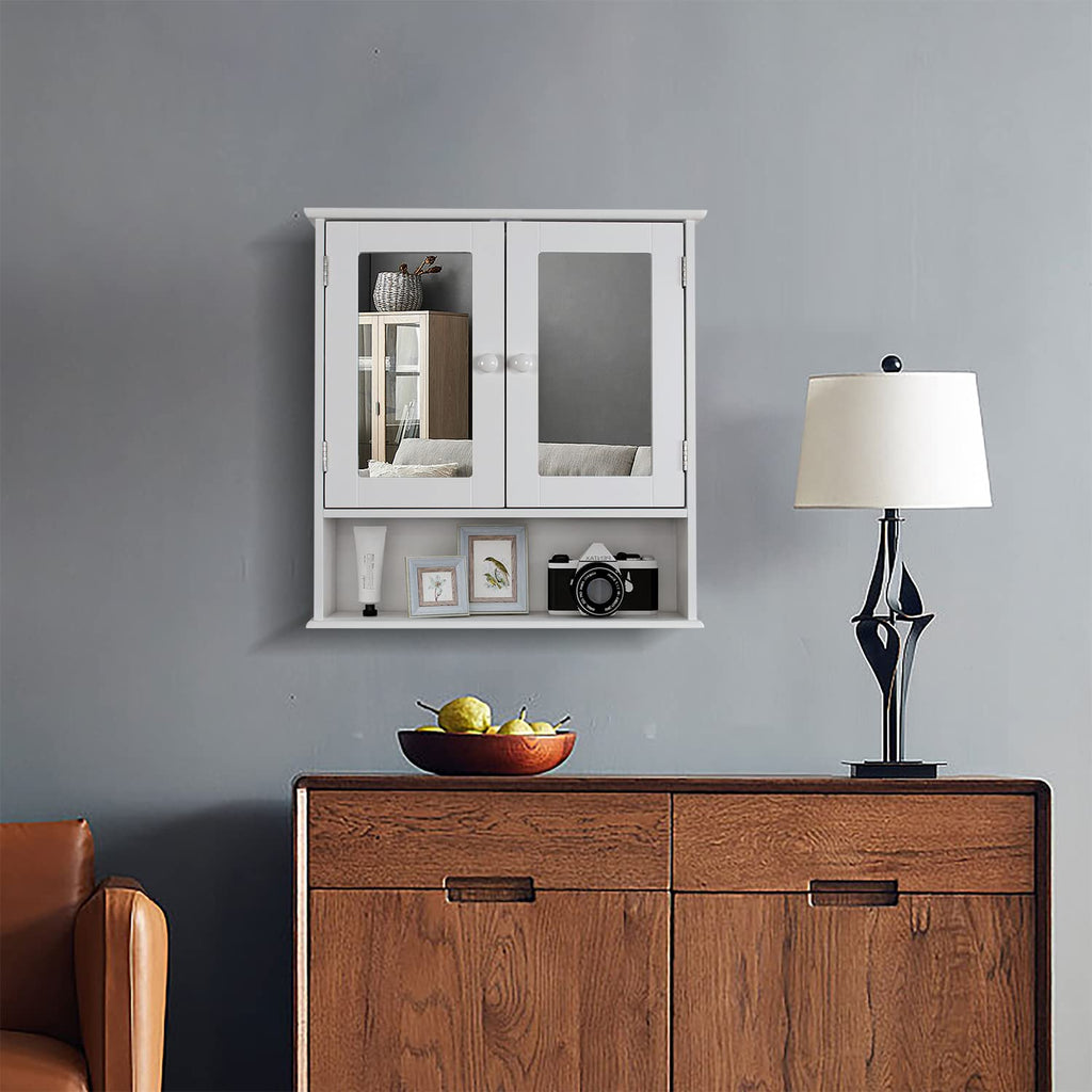Medicine Cabinet with Mirror 2 Doors D3571