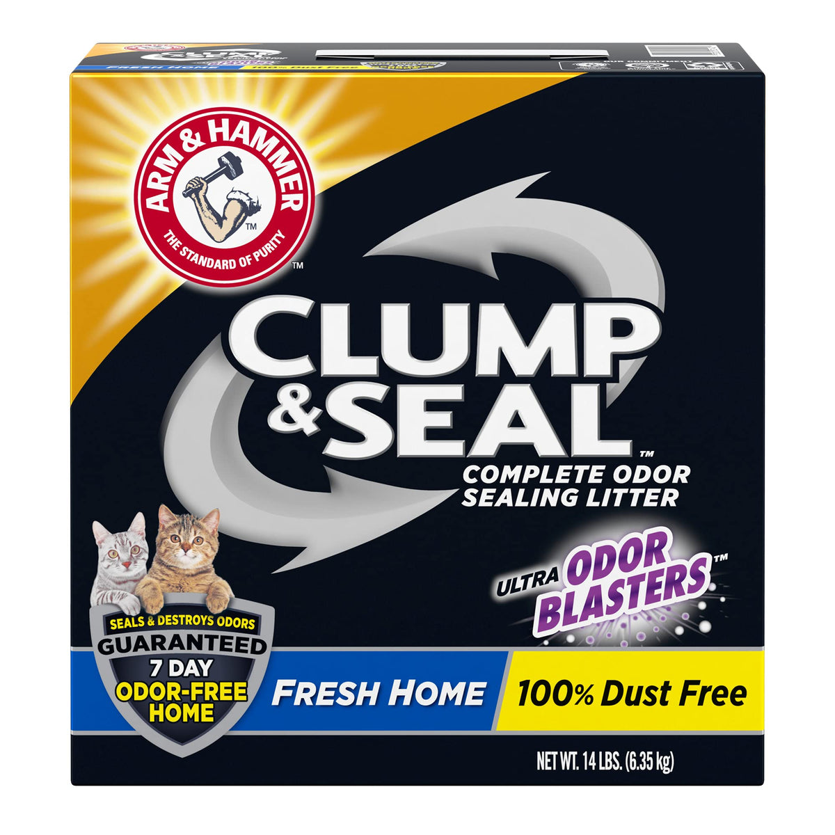 Clump & Seal Fresh Scent Cat Litter 14lb T729346