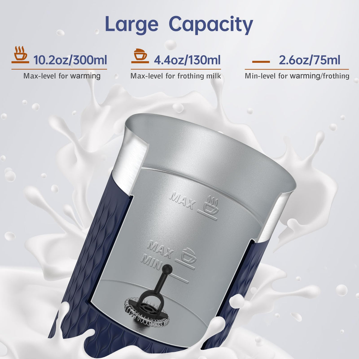 4-in-1 Electric Automatic Milk Steamer C47817