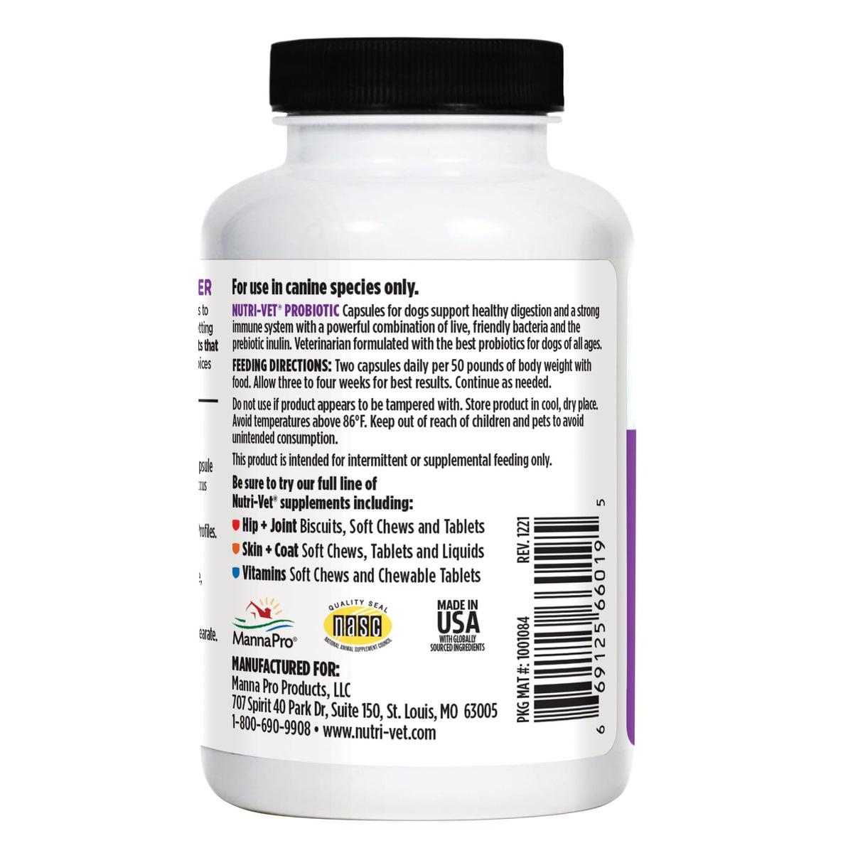Probiotics for Dogs 60 Count R747