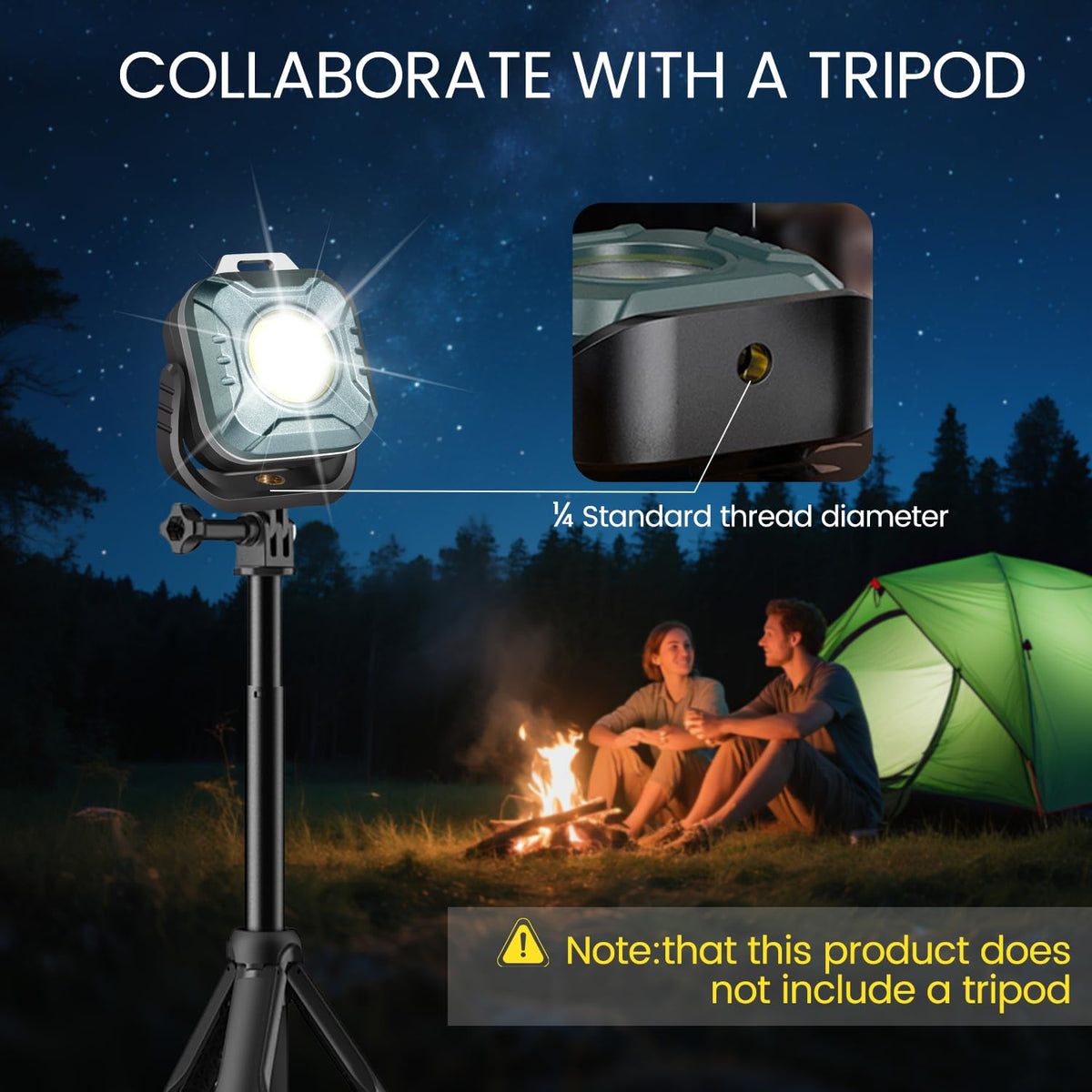 Rechargeable 500 Lumens Magnetic Work Light D135
