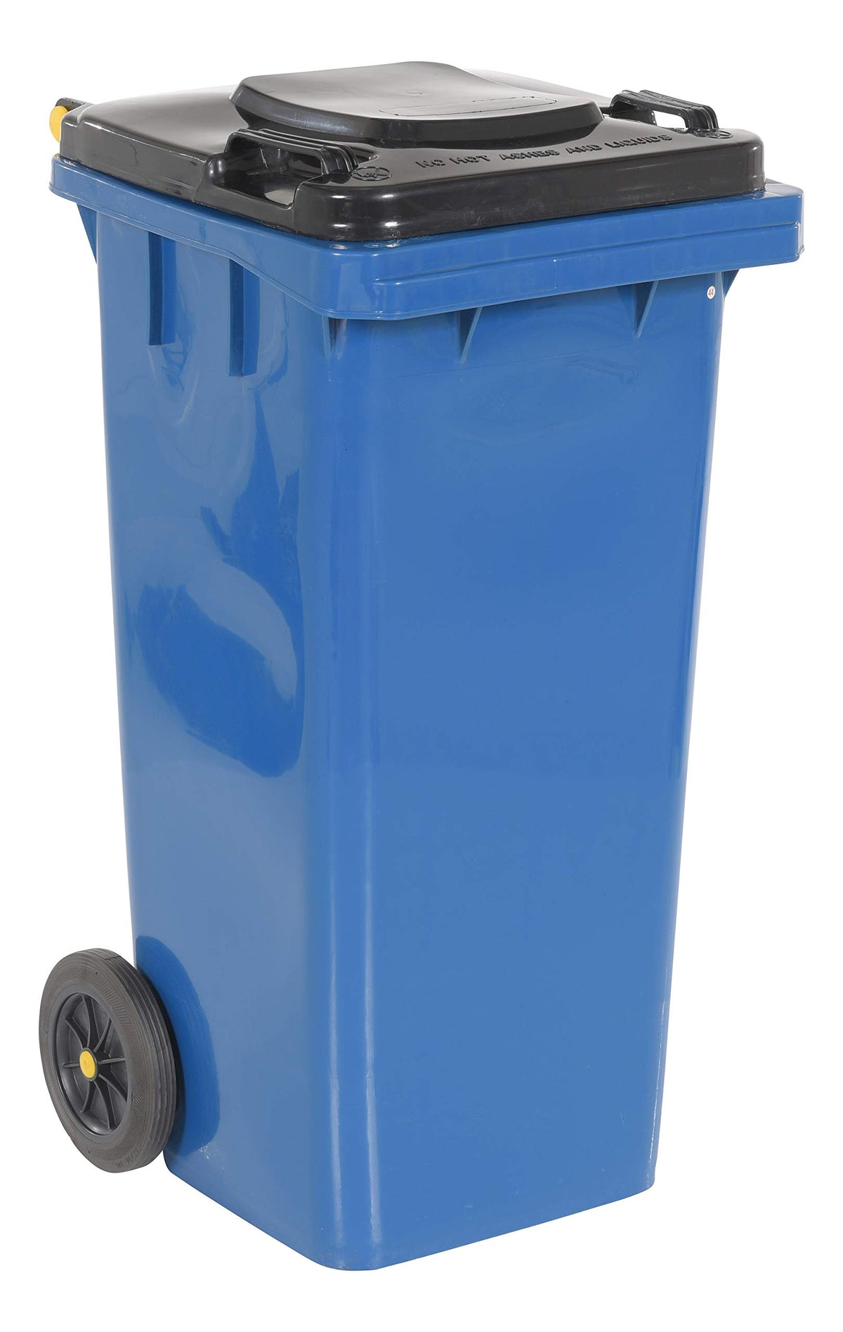 Blue 32 Gallon Polyethylene Trash Can R464905