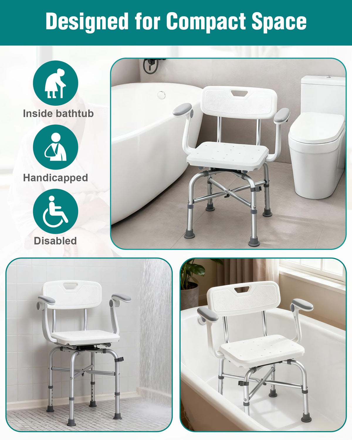 Adjustable Shower Chair R189