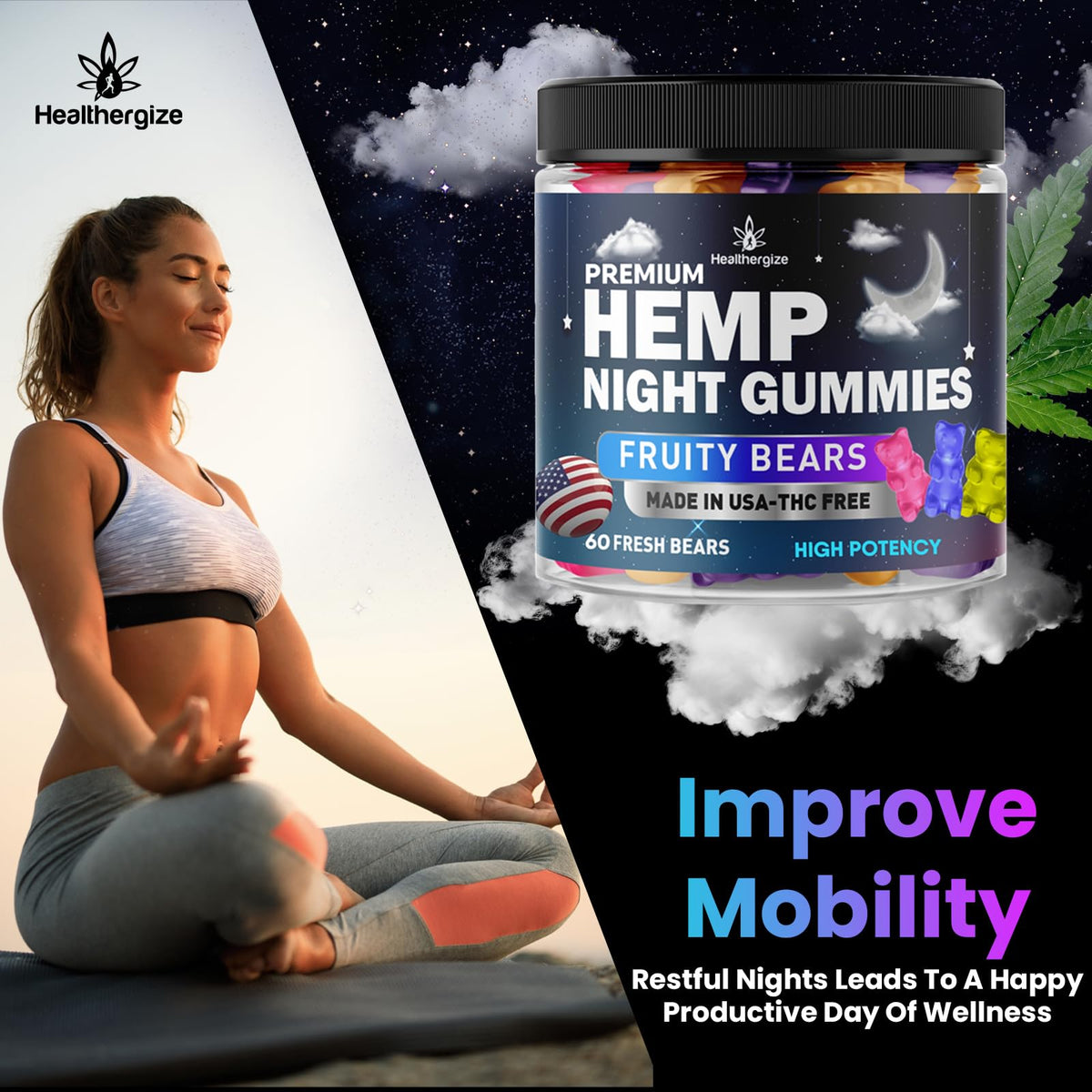 Hemp Gummies 60 Count R87997