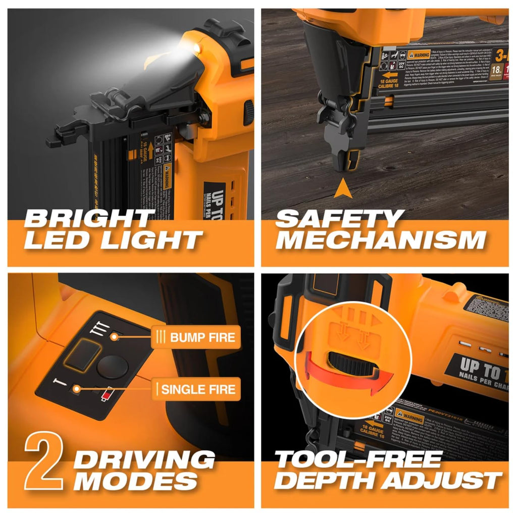 Cordless 3-in-1 Nailer Kit P120