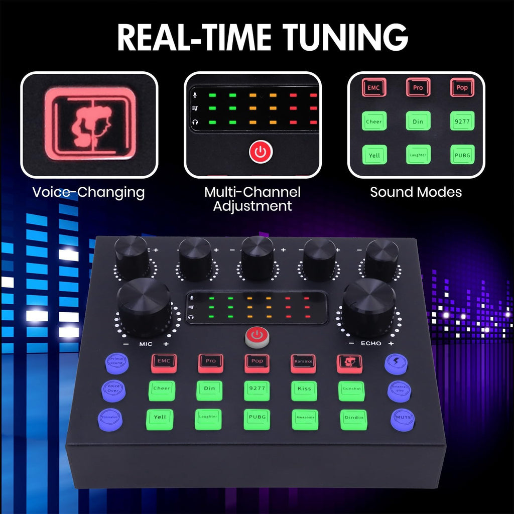 Podcast Equipment Bundle with Voice Changer O445