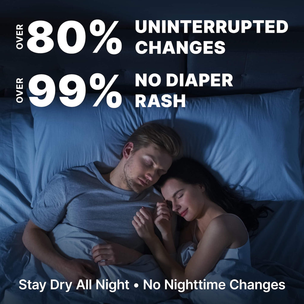 Pink X-Large Adult Diapers with Tabs, 4 Count I1060
