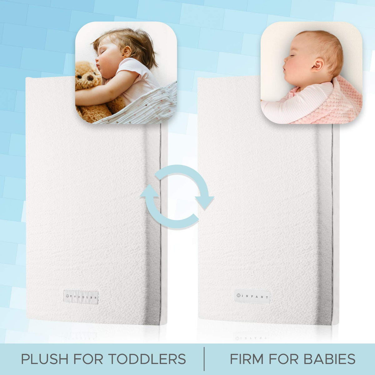 Organic Cotton Dual-Sided Crib Mattress Y34519