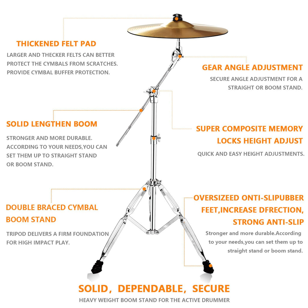 Adjustable Cymbal Boom Stand 2 Pack P984