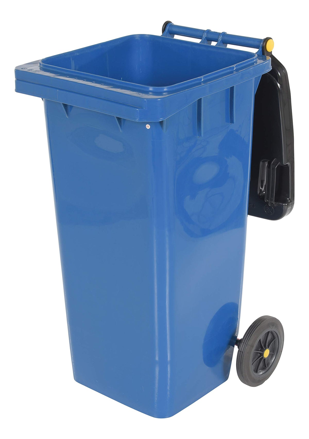 Blue 32 Gallon Polyethylene Trash Can R464905