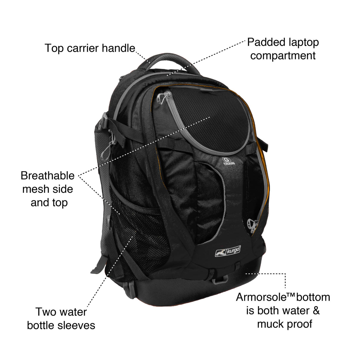 Black Pet Carrier Backpack D19241