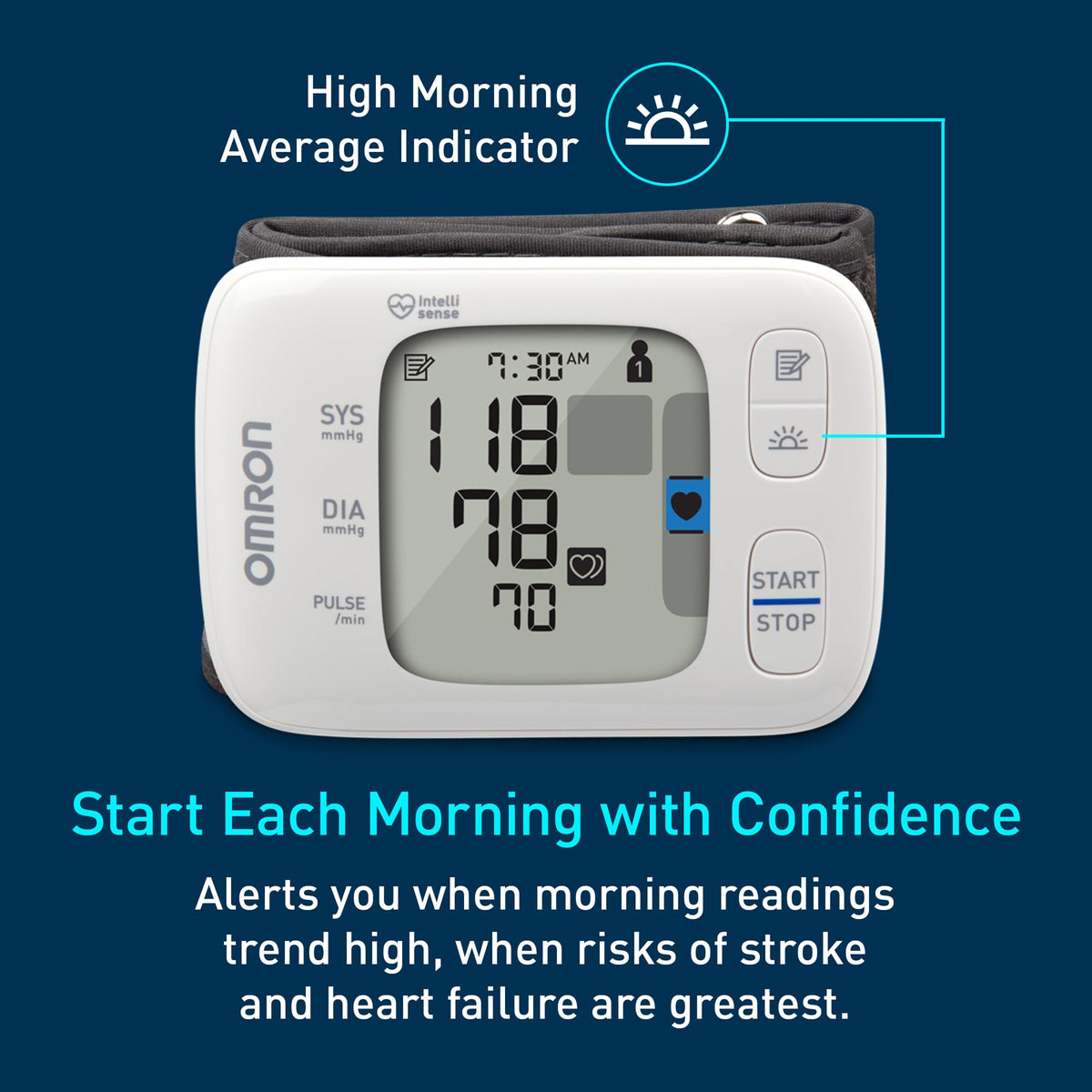 Wireless Wrist Blood Pressure Monitor H93993