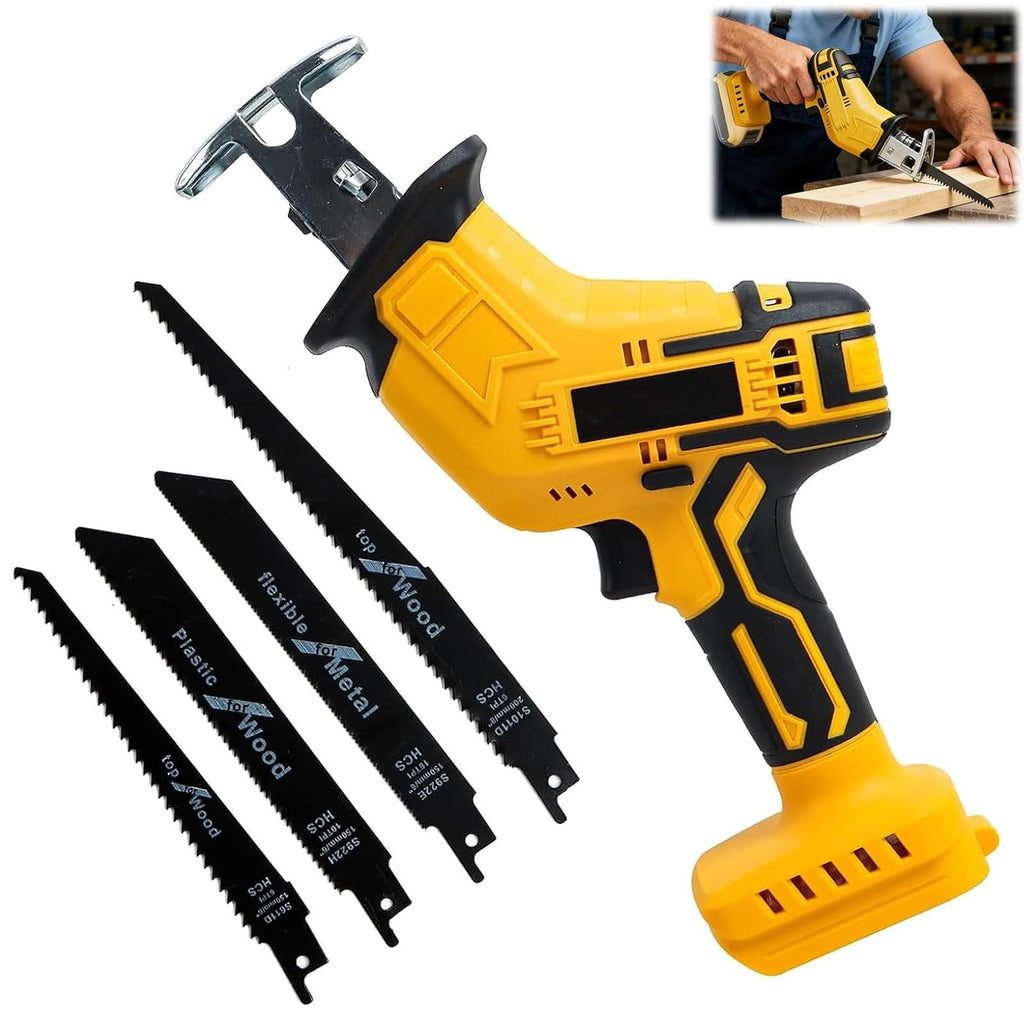 Cordless Reciprocating Saw with 4 Blades Kit D940849
