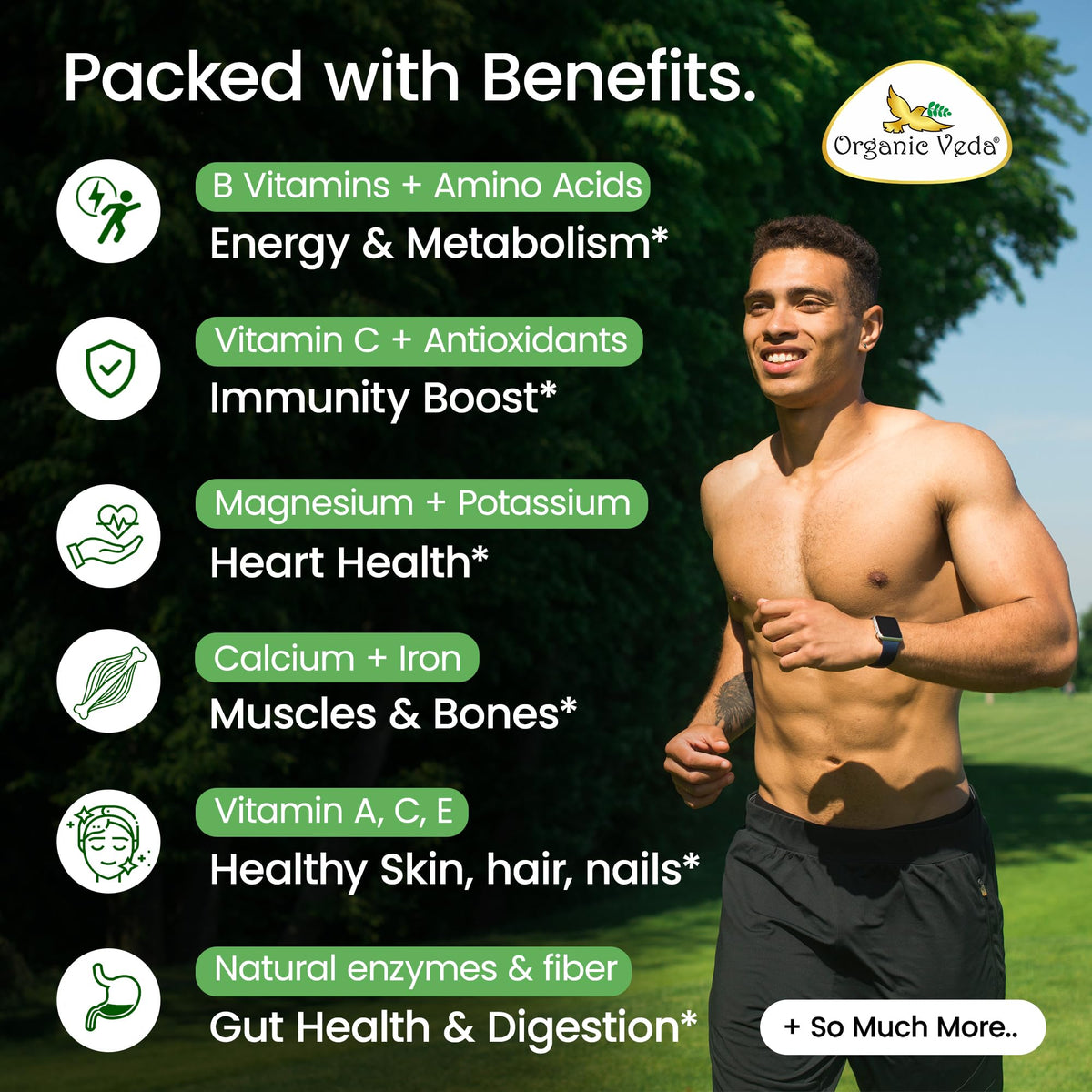 1000mg Organic Moringa Capsule 120 Vegan Capsule M1530