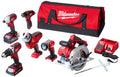 18 Volt Lithium-Ion Cordless Combo Kit 5 Tool C17686
