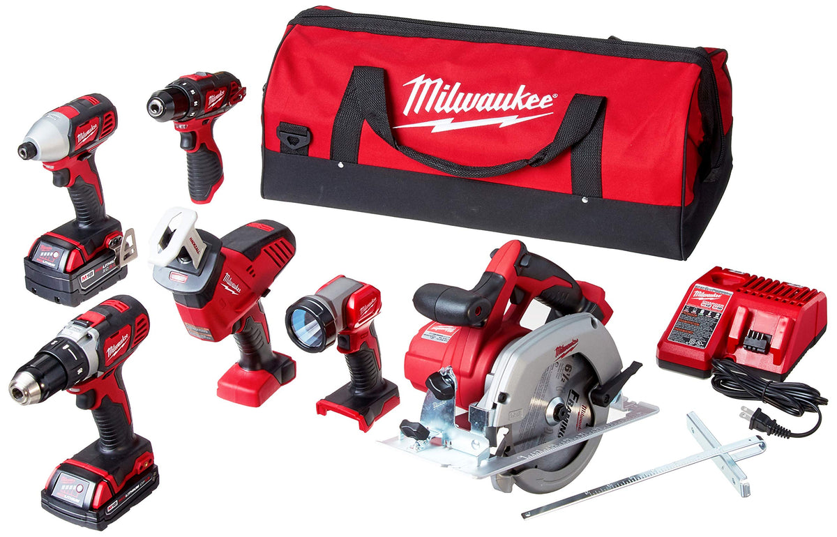 18 Volt Lithium-Ion Cordless Combo Kit 5 Tool C17686
