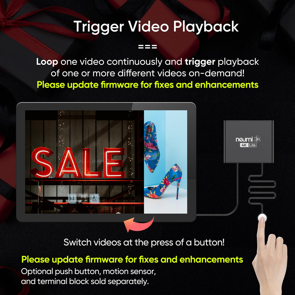 4K Media Player for USB Drives and SD Cards J899
