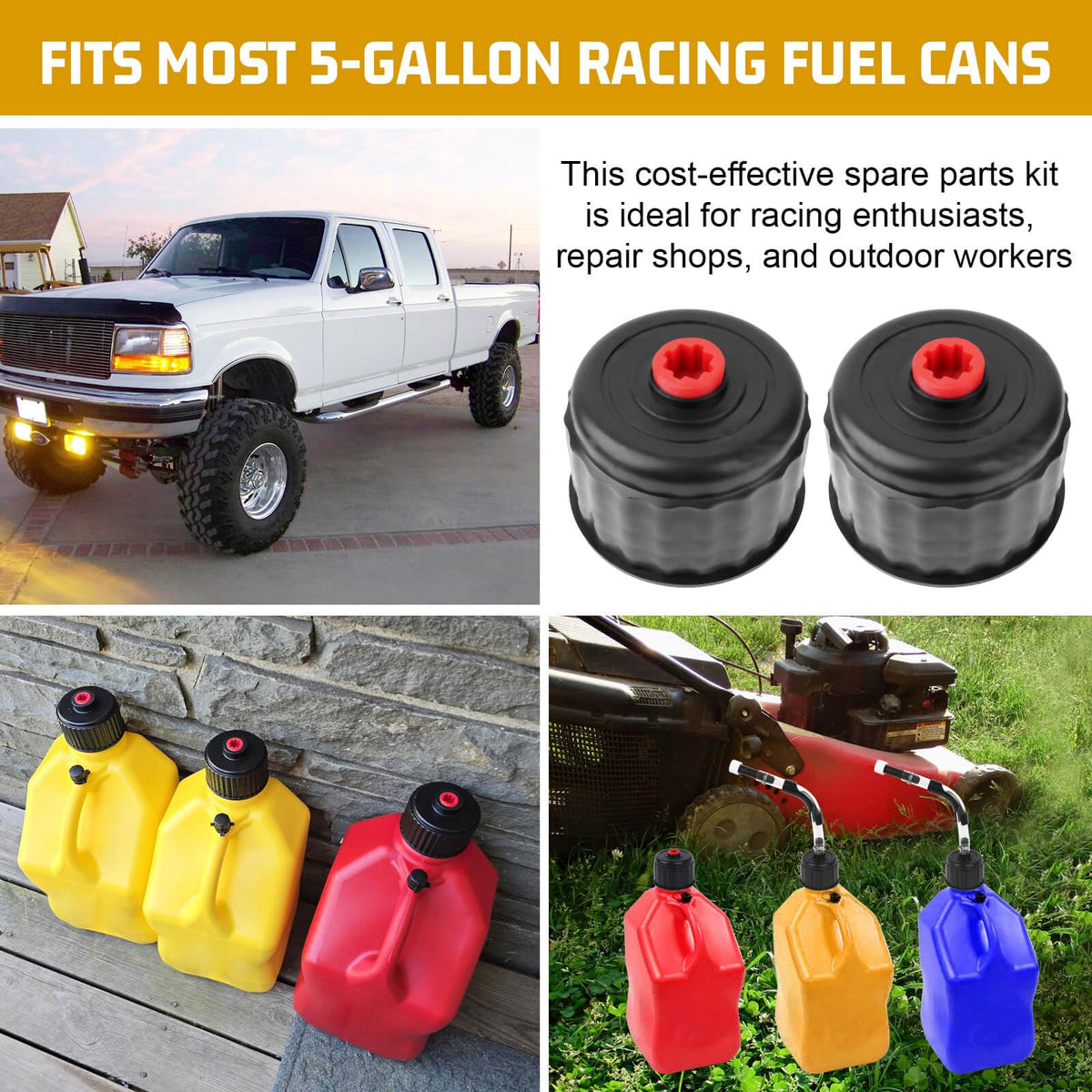 Gas Jug Cap 2 Pcs V363