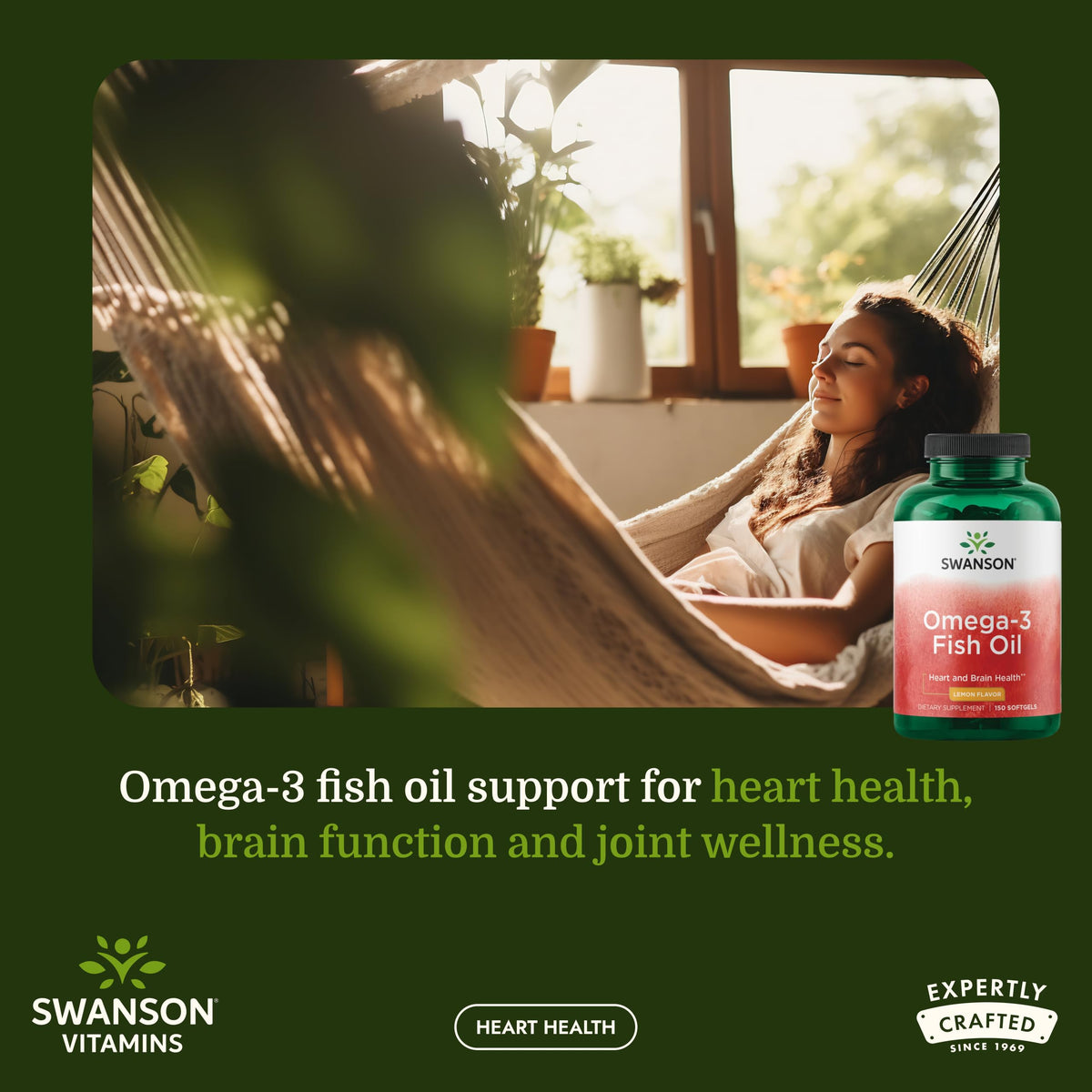 Omega-3 Fish Oil 150 Softgels Lemon N8623