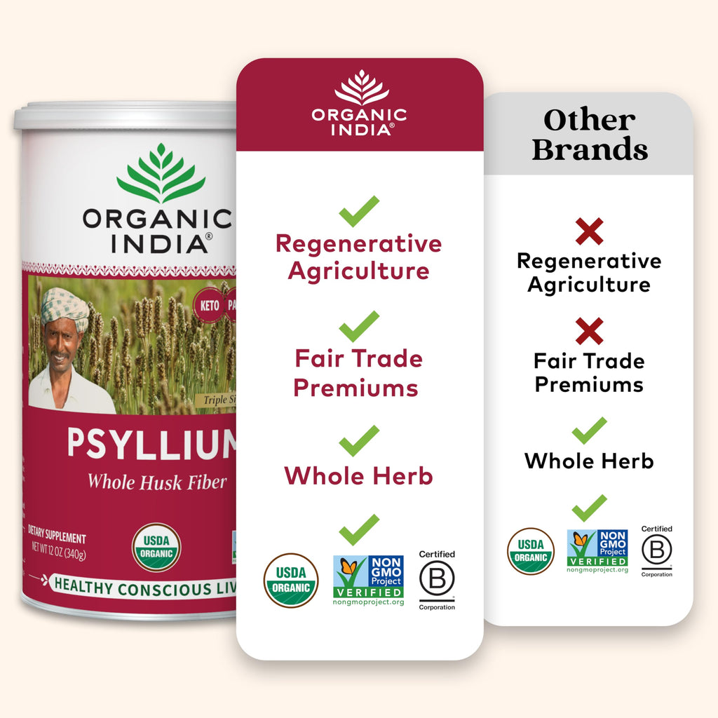 Psyllium Whole Husk Fiber Supplement 12 oz V941