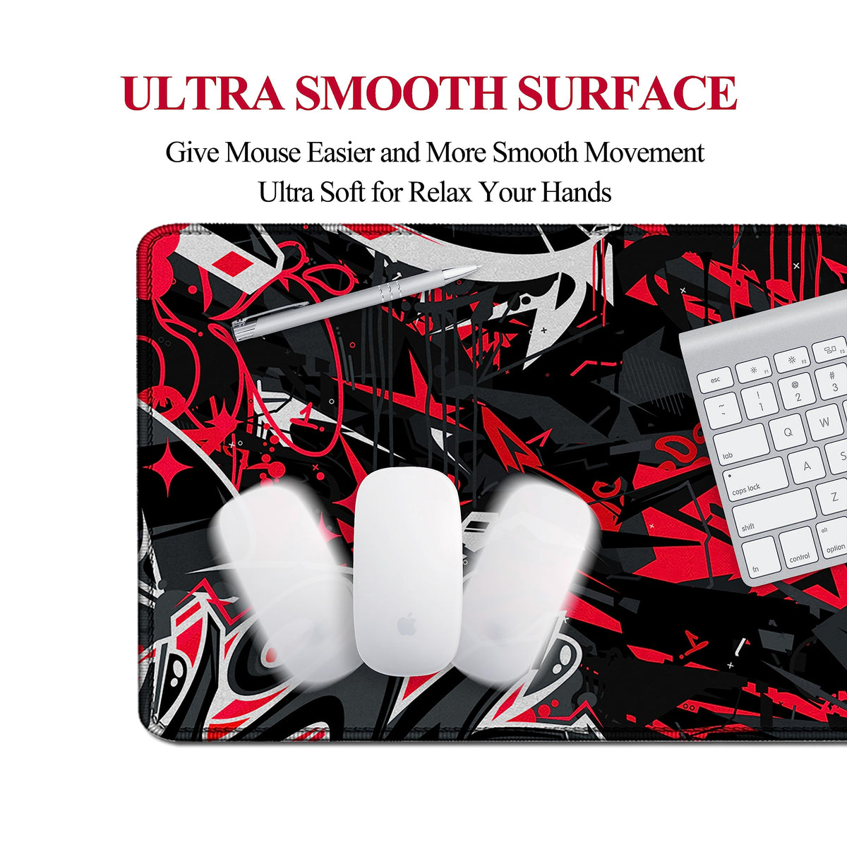 XXL Gaming Mouse Pad Large Desk Mat 31.06" x 11.8" J8680
