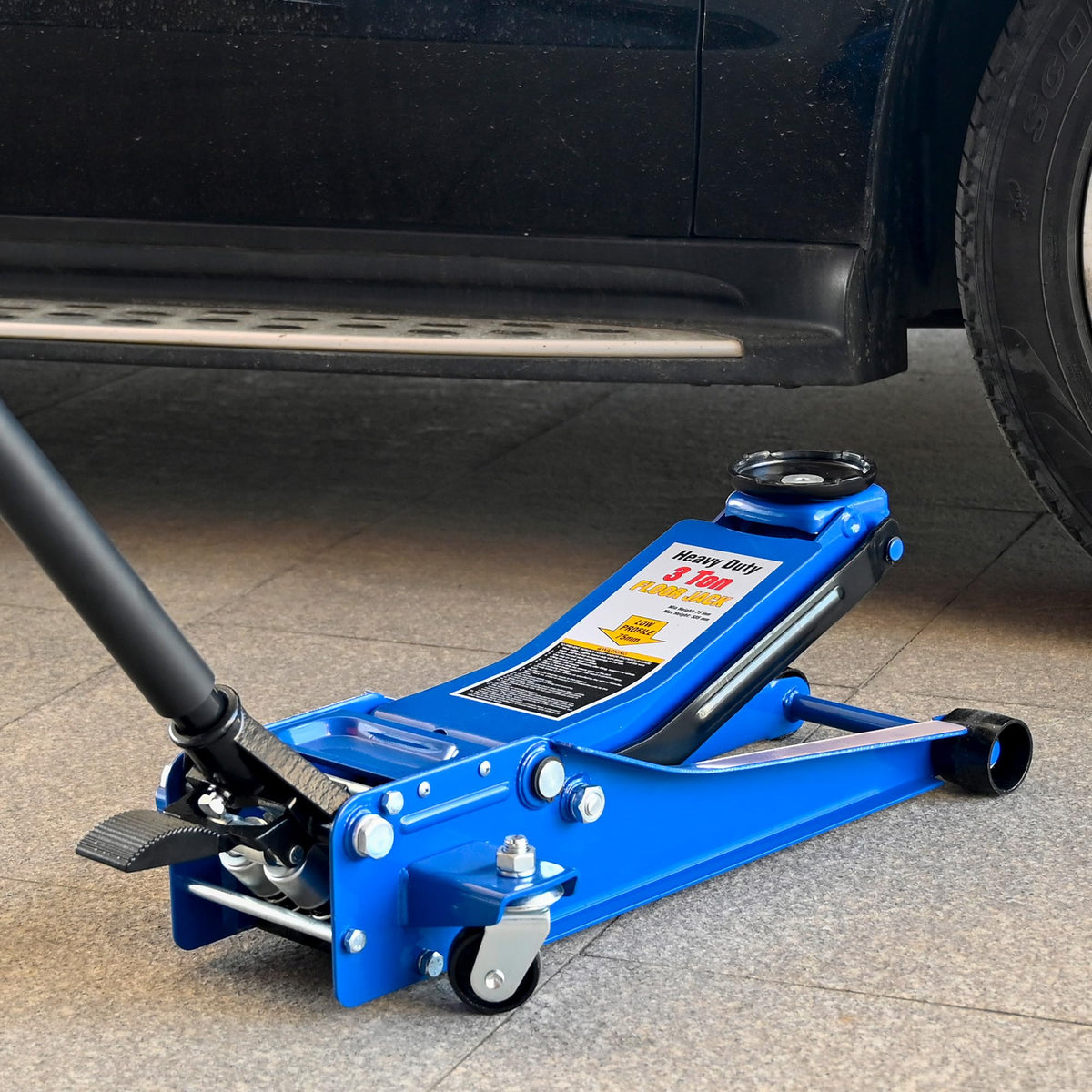 3 Ton Hydraulic Floor Jack with Foot Pedal T501
