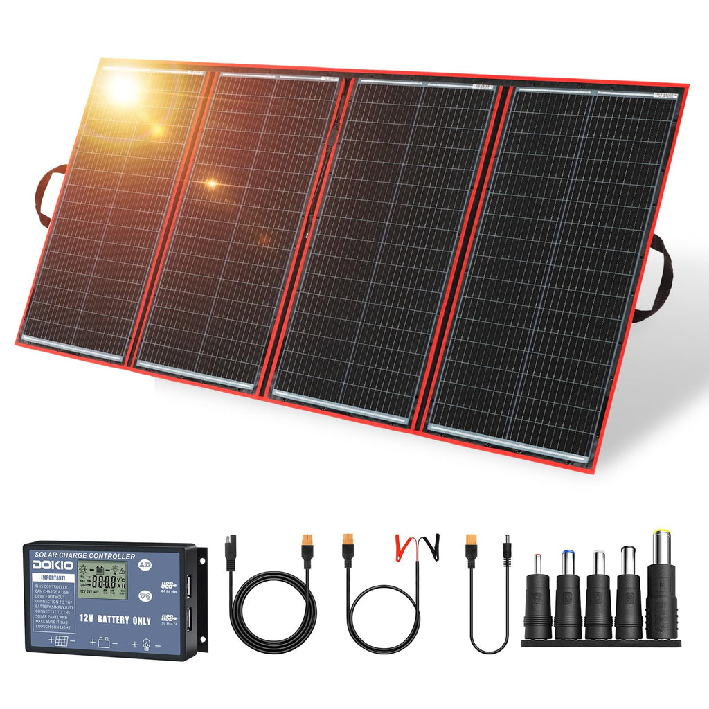 300W Portable Foldable Solar Panel Kit M3153