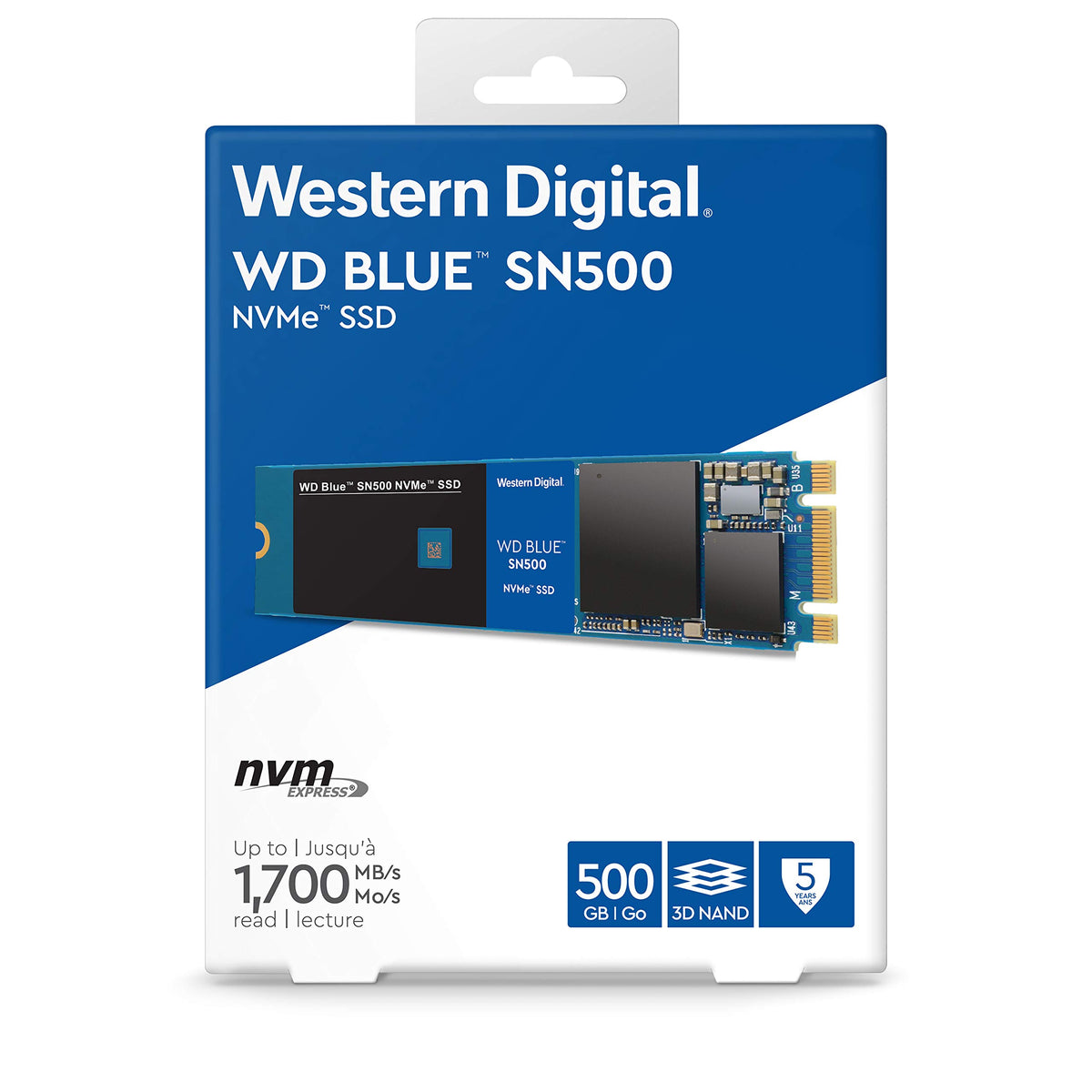 500GB NVMe Internal SSD M.2 2280 W212