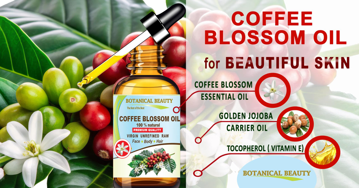 100% Natural Coffee Blossom Oil 1 Fl.oz. V50459
