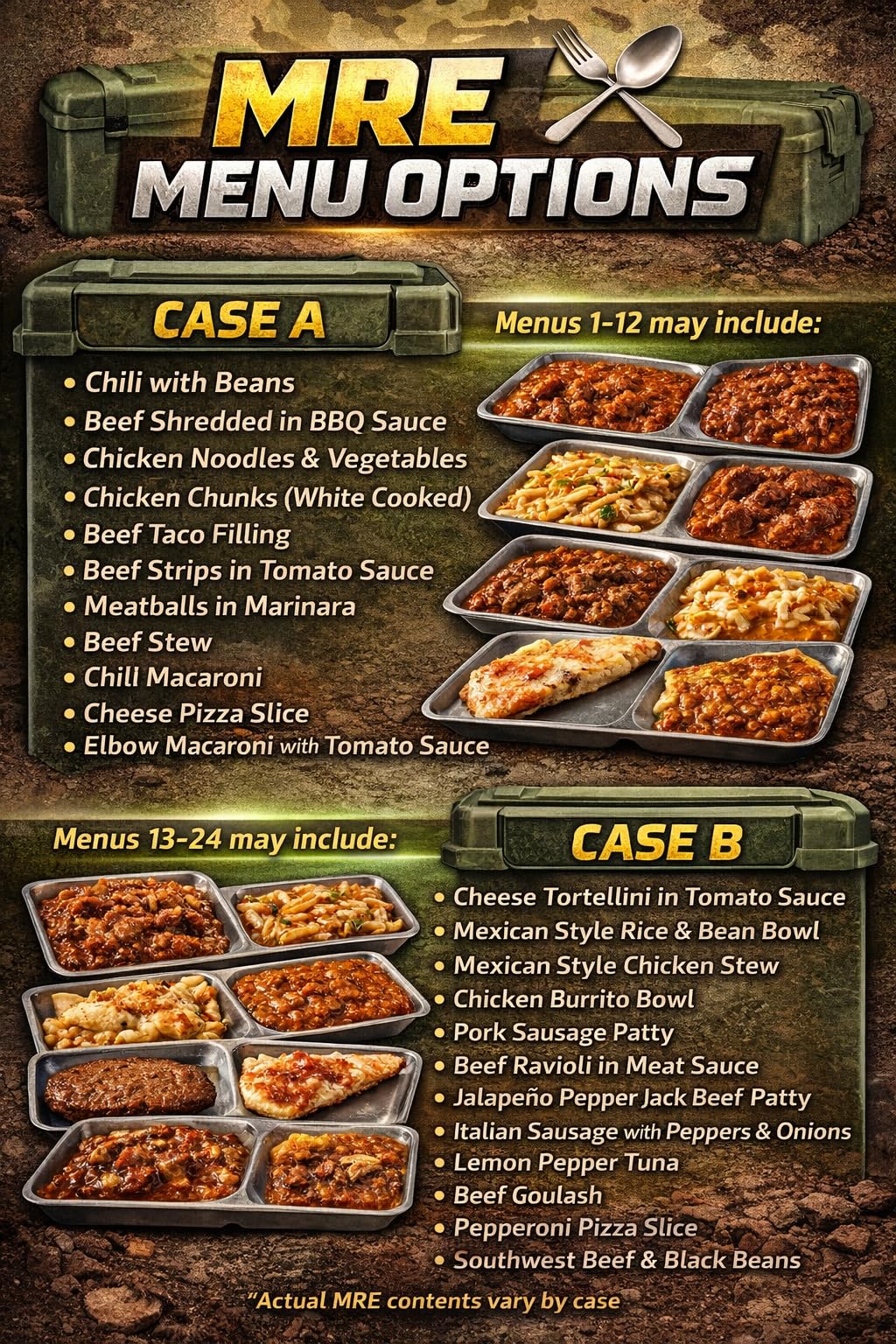 Ready-to-Eat Emergency Meals 2-Pack R435