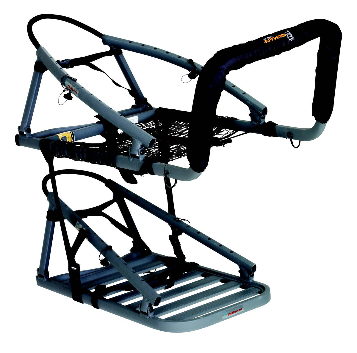Aluminum Climbing Stand with 21" Wide Net Seat X6743