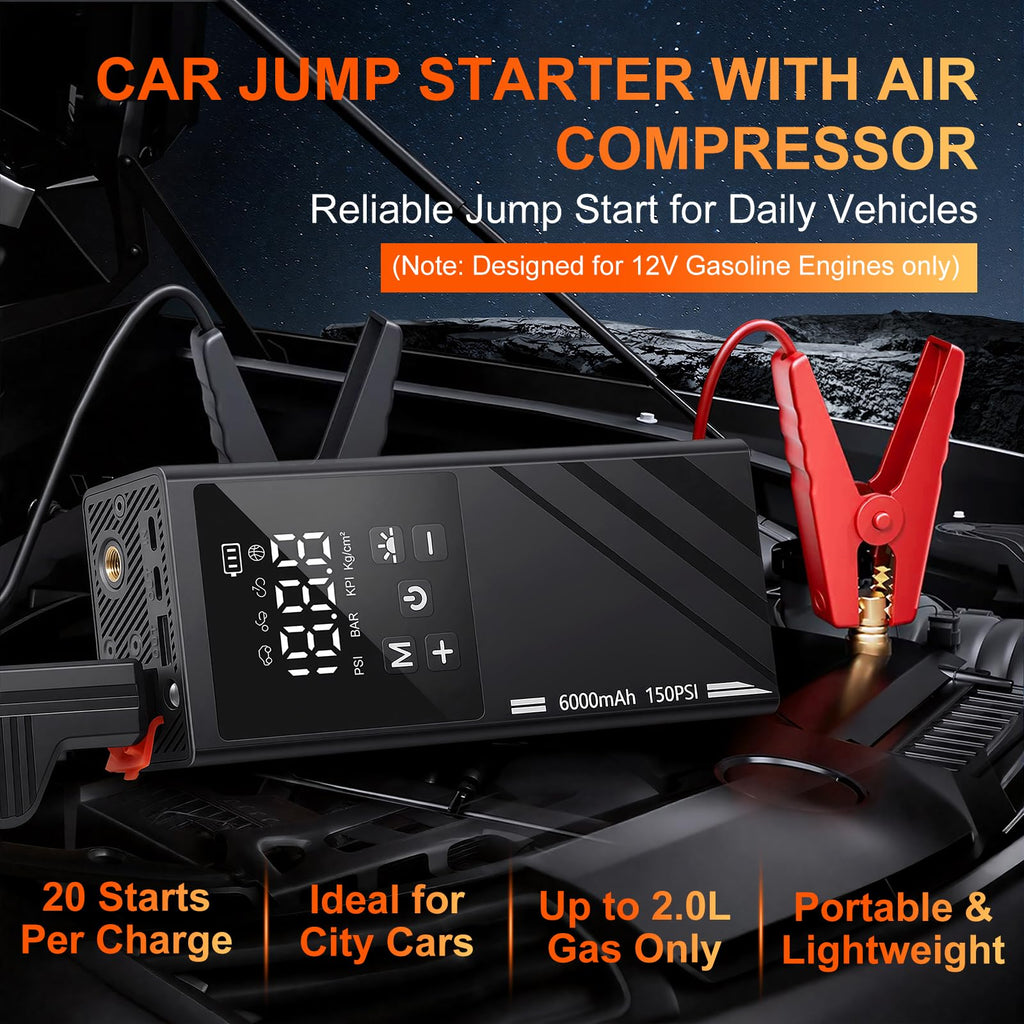 Portable Air Compressor 150PSI O3774