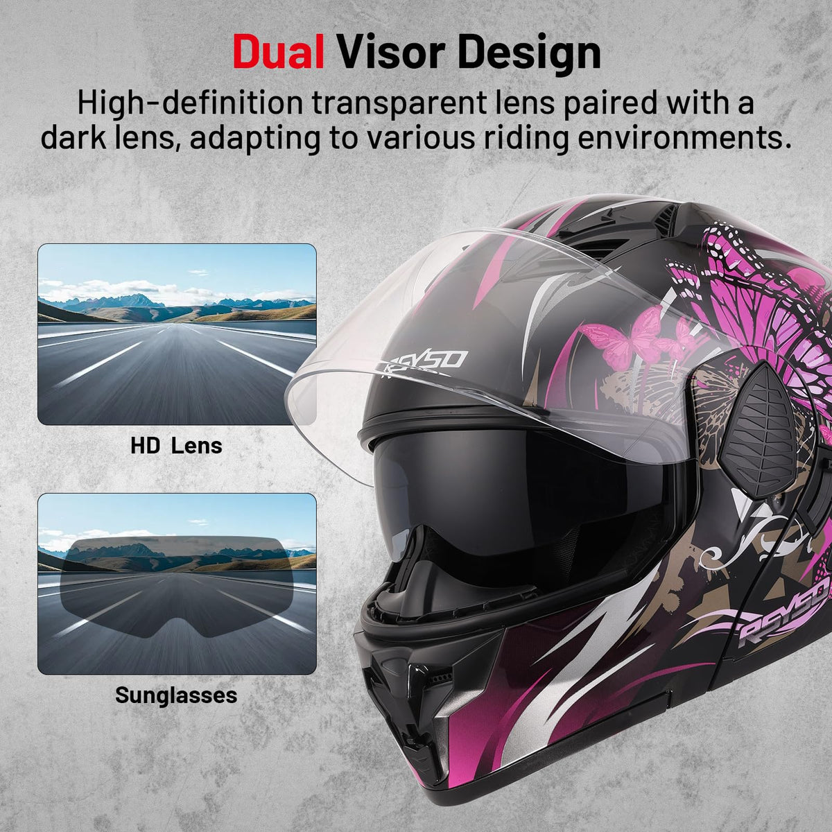 Full Face Motorcycle Helmet P110606
