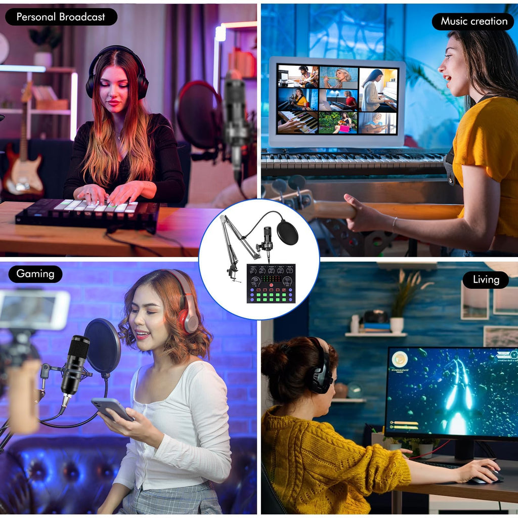 Podcast Equipment Bundle with Voice Changer O445