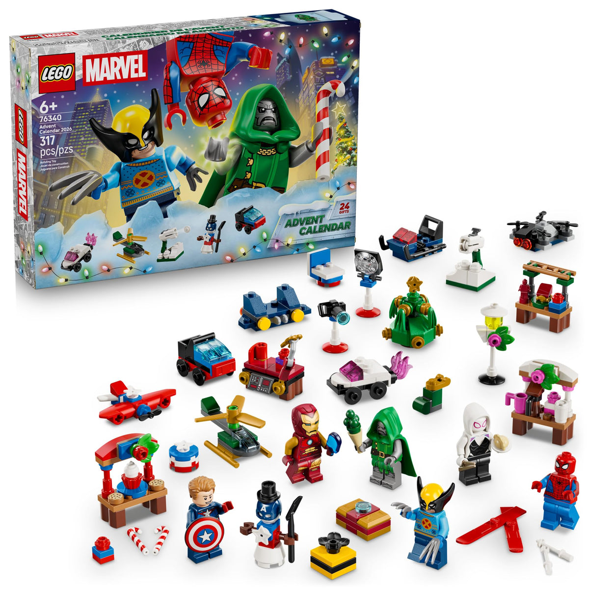 LEGO Marvel Advent Calendar 2026 Q8628