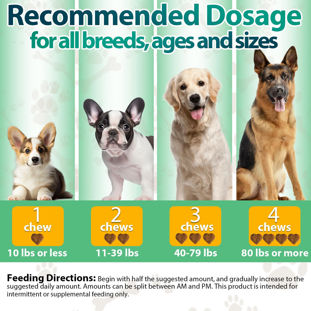 Flea and Tick Prevention for Dogs Chewables, 200 Soft Chews F7265