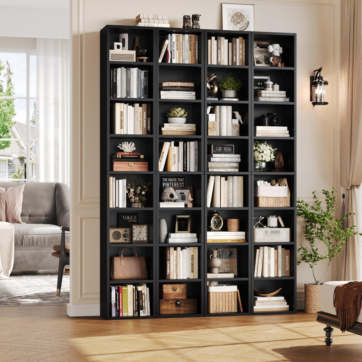 8-Tier Narrow Bookshelf Z7046