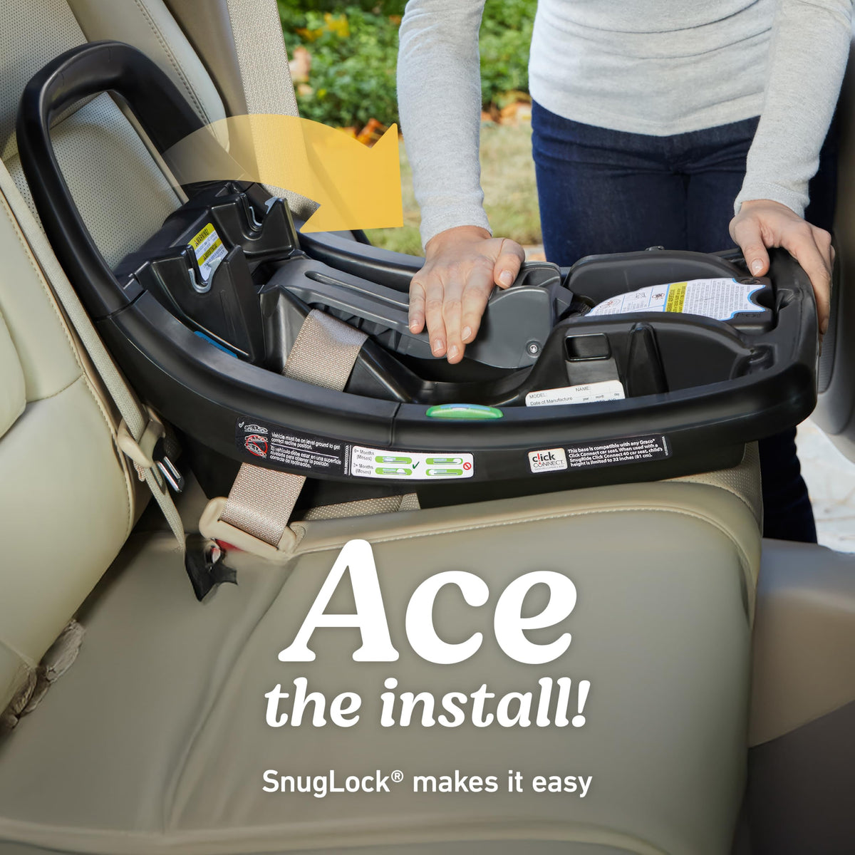 Infant Car Seat with Anti Rebound Bar I674