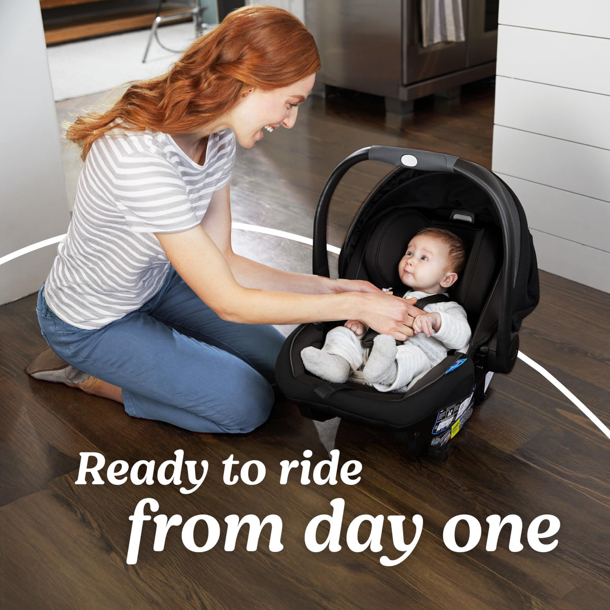Infant Car Seat with Anti Rebound Bar I674