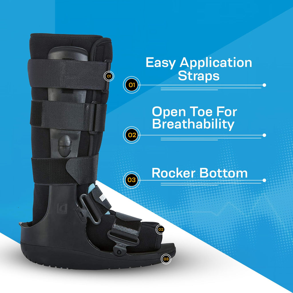 Walker Boot with Air Low Top Large V138