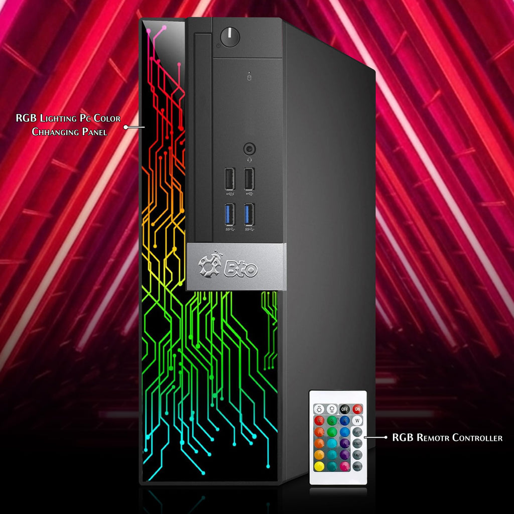 RGB Gaming Desktop PC Intel Core i5 16GB RAM 512GB SSD K9347