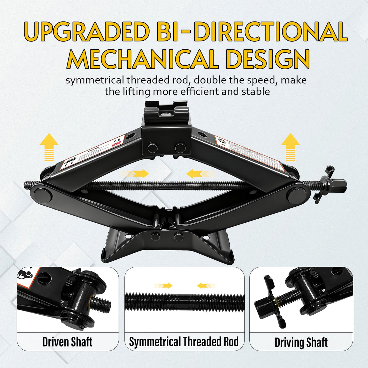 3 Ton Scissor Jack Kit with Lug Wrench P11066